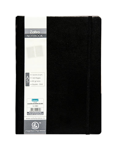 A5 ZAFIRO NOTEBOOK (Square-Grid) (SNB2-S)
