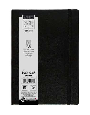 A5 ZAFIRO NOTEBOOK (Isometric-Grid) (SNB2-I)