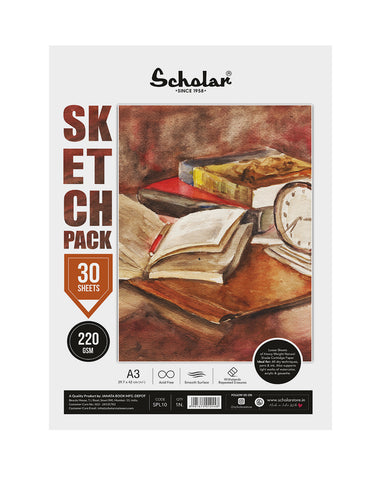 A3 Sketch Pack - 220 GSM (SPL10)
