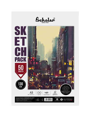 A3 Sketch Pack - 130 GSM (SPL3)