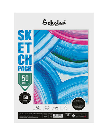A3 Sketch Pack - 150 GSM (SPL6)