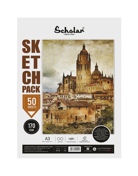 A3 Sketch Pack - 170 GSM (SPL8)