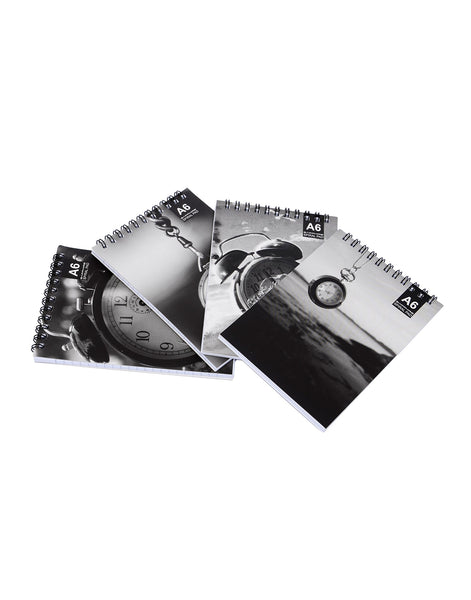 Sapphire A6 Spiral Pad (Pack of 10)
