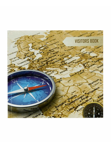 A5 METALLIC VISITORS BOOK DESIGN - A (VB7-A)