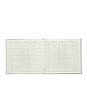 A5 METALLIC VISITORS BOOK DESIGN - A (VB7-A)