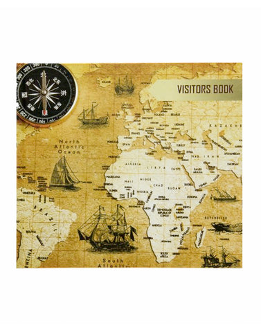 A5 METALLIC VISITORS BOOK DESIGN - C (VB7-C)