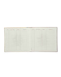 A5 METALLIC VISITORS BOOK DESIGN - C (VB7-C)