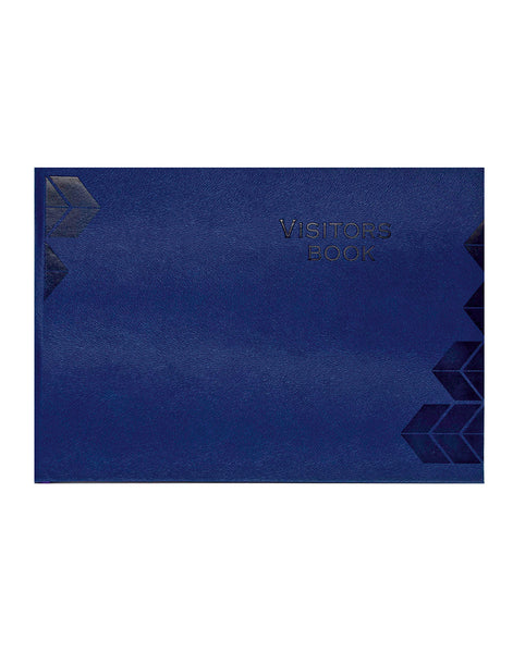 A4 LUXE VISITORS BOOK - BLUE (VB9-A)