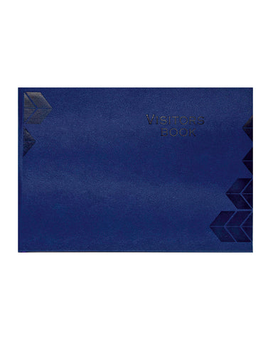 A4 LUXE VISITORS BOOK - BLUE (VB9-A)
