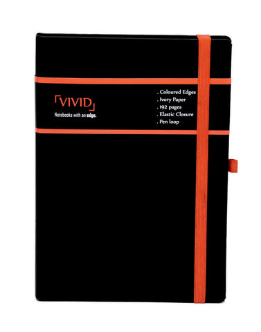 A5 VIVID NOTEBOOK - RED (VVN2-R)