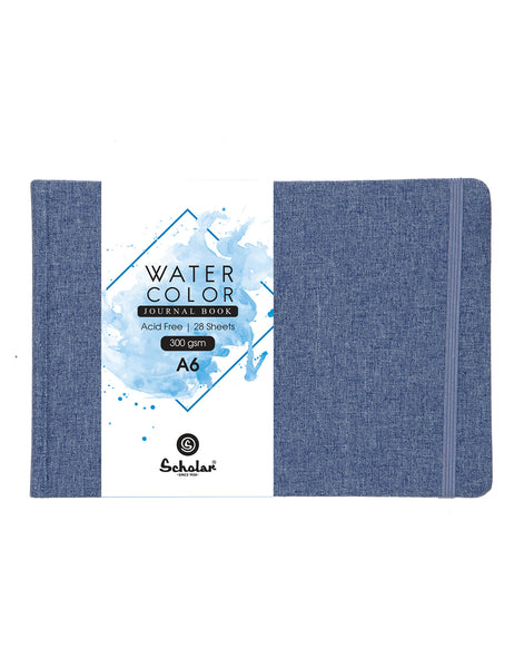A6 Watercolor Journal (Blue) - 300 GSM (WJ1-B)