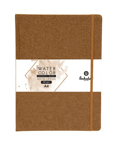 A4 Watercolor Journal (Khakhi) - 300 GSM (WJ4-D)