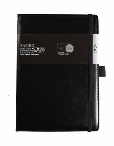 A5 ZAFIRO PREMIUM NOTEBOOK (Dot-Grid) (ZNB2-D)