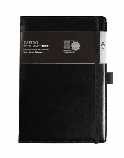 A5 ZAFIRO PREMIUM NOTEBOOK (Square-Grid) (ZNB2-S)