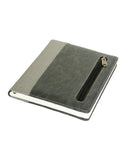 Scholar A5 Zipper Notebook - Grey (ZPR2-GY)