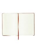 Scholar A5 Zipper Notebook - Tan (ZPR2-T)